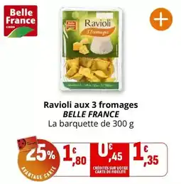 Coccinelle Supermarché Belle france - ravioli offre