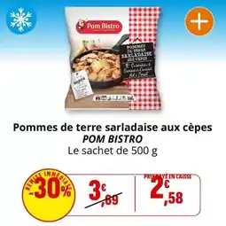Coccinelle Supermarché Canard - pommes de terre sarladaise aux cèpes offre