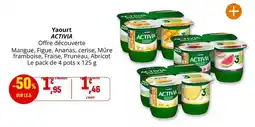 Coccinelle Supermarché Activia - yaourt offre