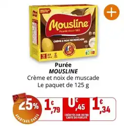 Coccinelle Supermarché Mousline - purée offre