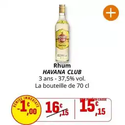 Coccinelle Supermarché Havana club - rhum offre
