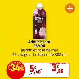 Coccinelle Supermarché Lenor - adoucissant offre
