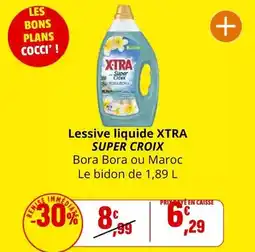 Coccinelle Express Super croix - lessive liquide xtra offre
