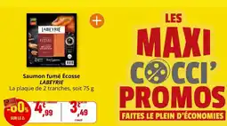 Coccinelle Express Labeyrie - saumon fumé ecosse offre