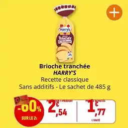 Coccinelle Express Harry's - brioche tranchée offre