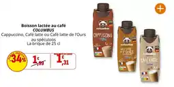 Coccinelle Express Columbus - boisson lactée au café offre