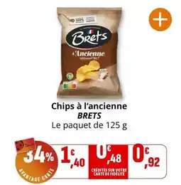 Coccinelle Express Brets - chips à l'ancienne offre