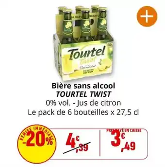Coccinelle Express Tourtel twist - bière sans alcool offre