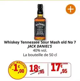 Coccinelle Express Jack daniel's - whiskey tennessee sour mash old no 7 offre
