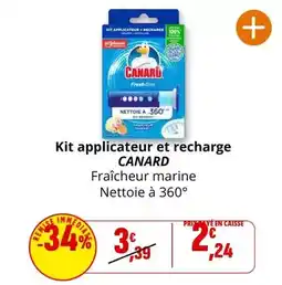 Coccinelle Express Canard - kit applicateur et recharge offre