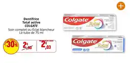 Coccinelle Express Colgate - dentifrice total active offre