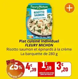 Coccimarket Fleury michon - plat cuisine individuel offre