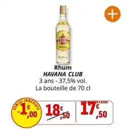 Coccimarket Havana club - rhum offre