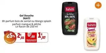 Coccimarket Tahiti - gel douche offre