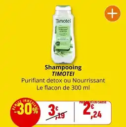 Coccimarket Timotei - shampooing offre
