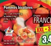 Norma Cat - pommes bicolores offre
