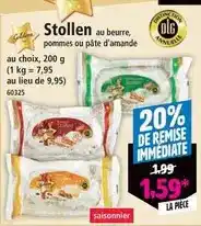 Norma Pommes ou pâte d'amande offre