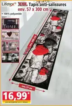 Norma Lifetex - tapis anti-salissures offre