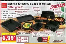 Norma Casa - moule à gâteau ou plaque de cuisson effet granit offre