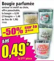 Norma Good - bougie parfumee offre
