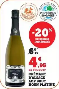 Maximarché Crémant d'alsace aop brut offre