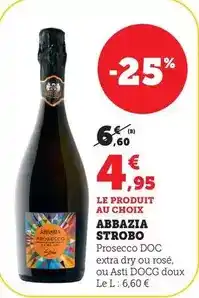 Maximarché Abbazio strobo offre