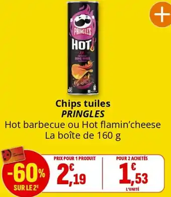 Coccinelle Supermarché Chips tuiles PRINGLES offre