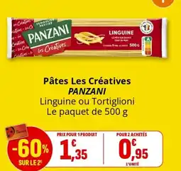 Coccinelle Supermarché Pâtes Les Créatives PANZANI offre