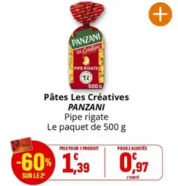 Coccinelle Supermarché Pâtes Les Créatives PANZANI offre