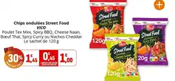 Coccinelle Supermarché Chips ondulées Street Food VICO offre