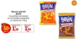 Coccinelle Supermarché Biscuit apéritif BELIN offre