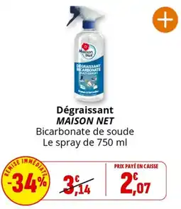 Coccinelle Supermarché Dégraissant MAISON NET offre