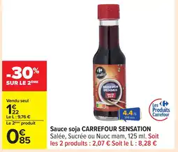 Carrefour CARREFOUR SENSATION Sauce soja offre