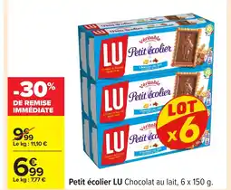 Carrefour LU Petit écolier offre