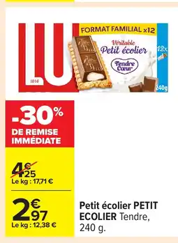 Carrefour Petit écolier offre