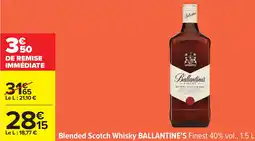 Carrefour BALLANTINE'S Blended Scotch Whisky offre