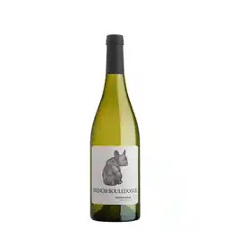 E.Leclerc French Bouledogue Chardonnay, 2023 - Pays d'Oc IGP - Blanc Sec - 75 cl - étiquette abîmée offre