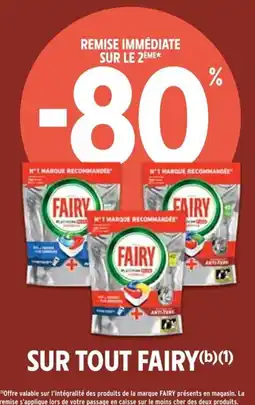 Intermarché SUR TOUT FAIRY offre