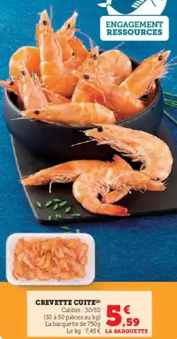 U Express Crevette cuite offre