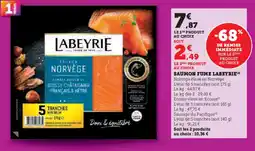 U Express Saumon fume labeyrie offre