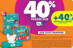 U Express SUR TOUT PAMPERS offre
