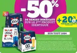 U Express SUR TOUT 1664 offre
