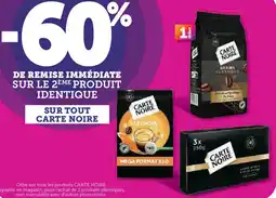 U Express SUR TOUT CARTE NOIRE offre