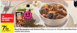 Carrefour Boeuf Bourguignon cuit Tendre & Plus offre