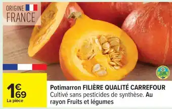 Carrefour Potimarron FILIÈRE QUALITÉ CARREFOUR offre