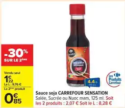 Carrefour Sauce soja CARREFOUR SENSATION offre