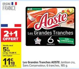 Carrefour Les Grandes Tranches Aoste offre