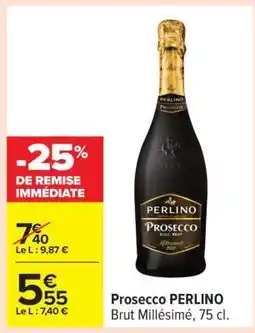 Carrefour Prosecco PERLINO offre