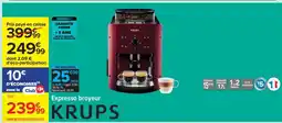 Carrefour Expresso broyeur KRUPS offre