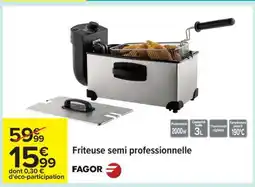 Carrefour FRITEUSE SEMI-PROFESSIONNELLE offre